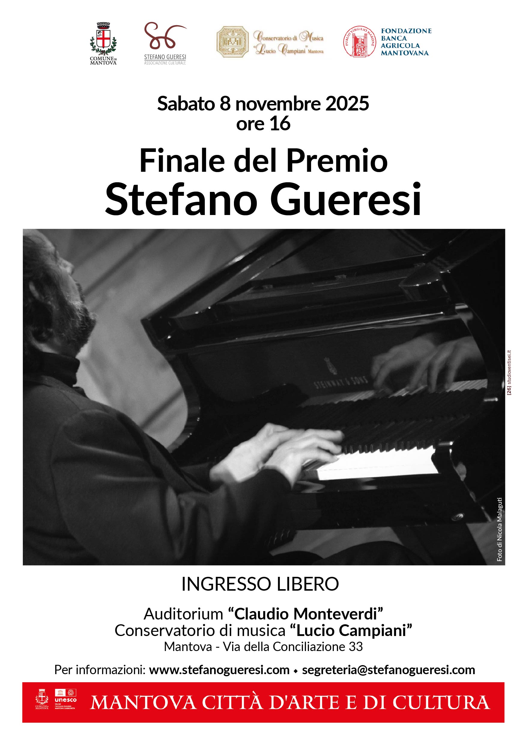 Premio Stefano Gueresi 2025 locandina 8 novembre